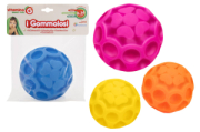 BUSTA GOMMOLOSI PALLA Ø 11 CM 4COL GLOBO