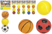 PALLINE Ø 6.2CM CALCIO/BASKET/TENNIS 3PZ  GLOBO