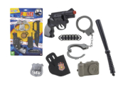 SET GIOCO POLIZIA C/PISTOLA/ACCESSORI 2ASS  GLOBO