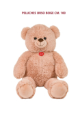 PELUCHES ORSO BEIGE L100CM  DECAR