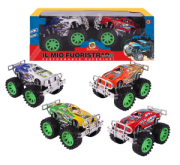 SET 2PZ AUTO SPORTIVE MONSTER FRIZION WBOX H12xL30 DECAR