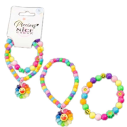 NICE  BRACCIALE FLOWER POWER 2 PZ.