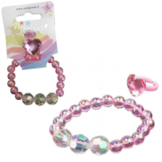 NICE  COLLANA E ANELLO OPEN YOUR HEART 2 PZ.