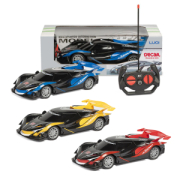 AUTO R/C SPORTIVA 3ASS 1:16 4 CANALI WBOX H10xL31  DECAR