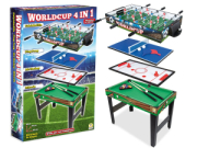 8  TAVOLO DA GIOCO  4 IN 1 CALCETTO PINGPONG 96X86X68   TEOREMA
