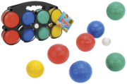BOCCE C/ACQUA 7CM 8PZ GRANDI 1PZ PICC C/PORTABOCCE  GLOBO