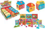 CASETTA ANIMALI C/ACCESS. 3 ASS. 12 PZ IN D/BOX  GLOBO