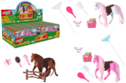 CAVALLO C/ACCESSORI 2 ASS 3 COL 12PZ D/BOX  GLOBO