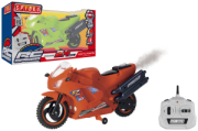 MOTO R/C 2,4GHZ C/FUMO 2 COL ASS  GLOBO