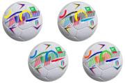 2  PALLONE CALCIO PVC MISURA 5 260GR 4ASS  GLOBO