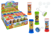 BOLLE DI SAPONE C/GIOCO ANIMAL 55ml 4C 2A 36PZ D/B  GLOBO