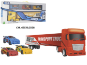 CAMION FRIZIONE 55 CM C/3 AUTO SPORT 2 COL ASS  GLOBO