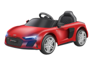 H  AUTO ELET AUDI R8 SPIDER ROSSA 12V 4,5AH R/C   GLOBO
