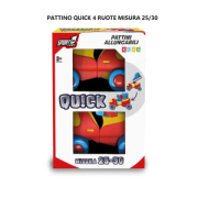 4  PATTINO"QUICK"4 RUOTE MISURA 25-30  MANDELLI