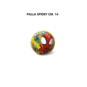1  PALLA "SPIDEY"14CM  MANDELLI
