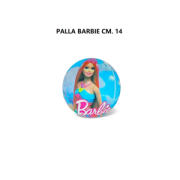 1  PALLA "BARBIE"14CM  MANDELLI