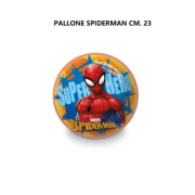 1  PALLONE "SPIDERMAN"23CM  MANDELLI