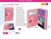 CRAZY CHIC TROUSSE MINI PALETTE SPRING  CLEMENTONI