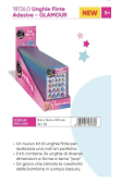 CRAZY CHIC UNGHIE ADESIVE BRILLANTI  CLEMENTONI