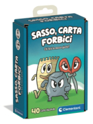 GIOCO DA TAVOLA CARTE SASSO, CARTA, FORBICE  CLEMENTONI