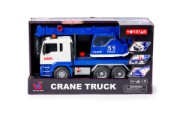 CAMION GRU FRIZIONE 1:10 LUCI SUONI OBOX L37xh21cm DECAR
