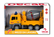 BETONIERA 1:16 FRIZ LUCI SUONI OBOX L32xH21xP11 CM  DECAR