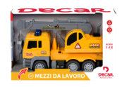 CAMION GRU 1:16 FRIZ LUCI SUONI OBOX L32xH21xP11  DECAR