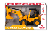ESCAVATRICE 1:16 FRIZ LUCI SUONI OBOX L32X19XP13CM  DECAR