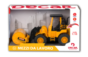 ASFALTATRICE 1:16 FRIZ LUCI SUONI OBOX L32xH19xP13  DECAR