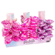 NICE  GIRABRILLA PUFFER SCRUNCHIES