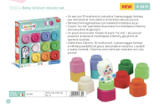 CLEMMY SET COSTRUZIONI UNICORNO 10 BLOCCHI CLEMENTONI