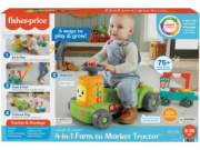 FISHER PRICE RIDI E IMPARA TRATTORE 4 IN 1 HRB83
