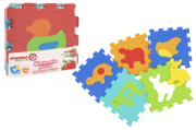 MATTONELLE PUZZLE ANI 5PZ 10MM 32X32 2 ASS  GLOBO