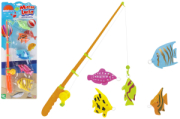 CANNA DA PESCA C/5 PESCI 2 ASS.  GLOBO