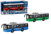 AUTOBUS FRIZIONE B/O LUCI SUONI 3 COL  GLOBO