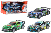AUTO RACE FRIZIONE B/O C/LUCI/SUONI 4 ASS  GLOBO