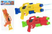 PISTOLA ACQUA DOPPIO SPRUZZO 37CM 3 COL ASS  GLOBO