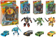 TRAXFIGURE ROBOT>AUTO 4 ASS  GLOBO