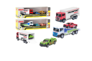 CAMION DIE CAST FRIZIONE C/2 VEICOLI DIE CAST 4ASS  GLOBO