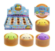 SQUISHY RAVIOLO GLITTER EDITION 5,5CM 6 ASS. DISPLAY 12PZ JT4930

