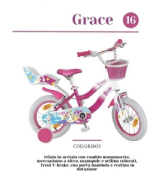 BICI 16 SFERA GRACE